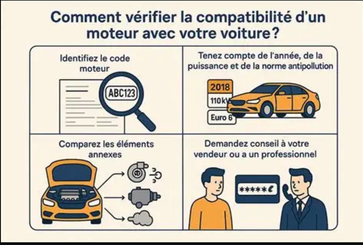 Comment vérifier qu'une pièce est compatible avec votre véhicule ?