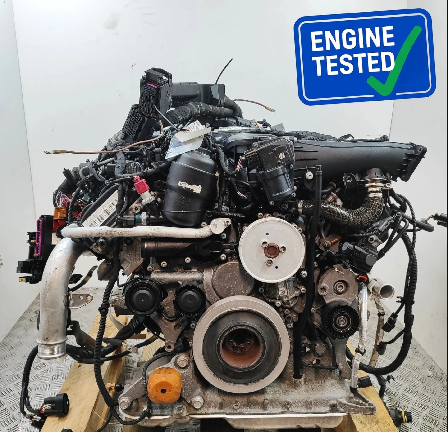 Moteur complet Audi A6 Avant (C7 / 4G) 3.0 BiTDI quattro 320 cv (CVUA) - vue 1