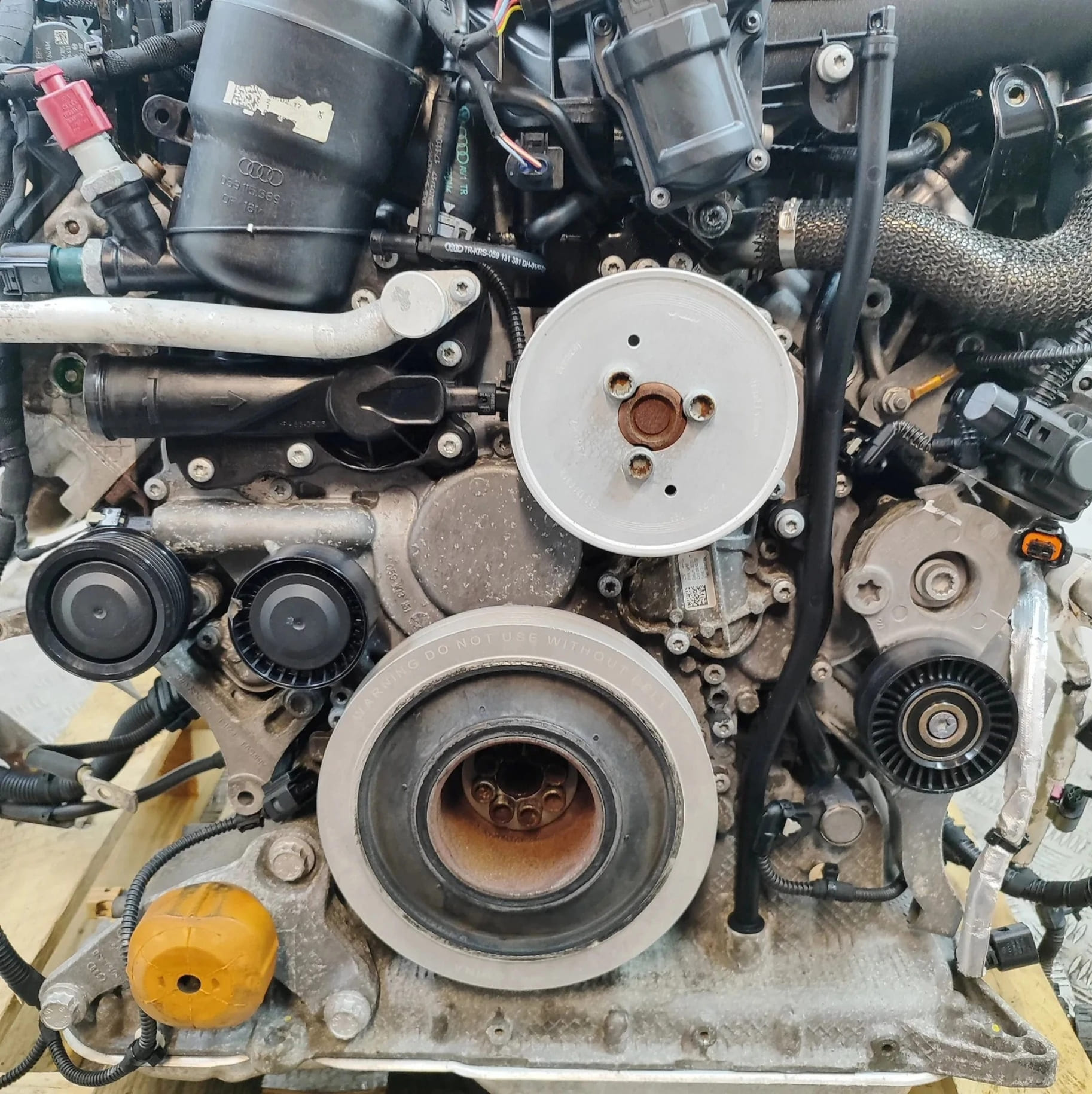 Moteur complet Audi A6 Avant (C7 / 4G) 3.0 BiTDI quattro 320 cv (CVUA) - vue 5